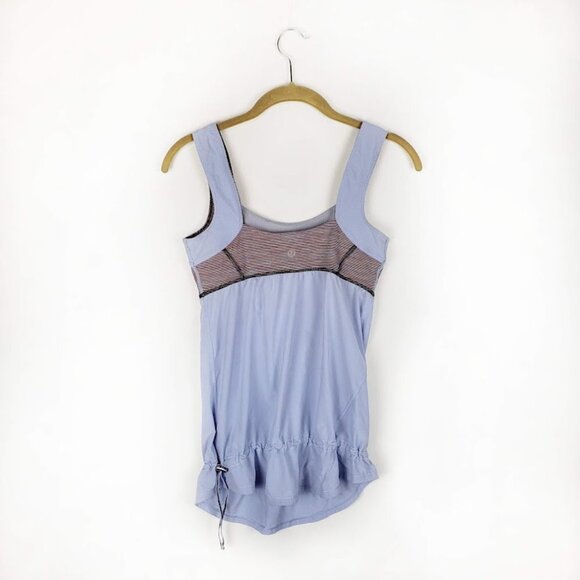 Lululemon Chase Me Tank Top Lavender Dusk Wee W1935S Womens Size 4 - Picture 3 of 7